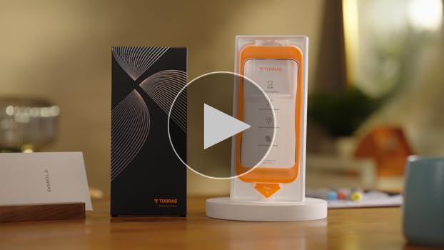 Amazon | TORRAS ガラスフィルム For iPhone 16 Pro Max 保護フィルム